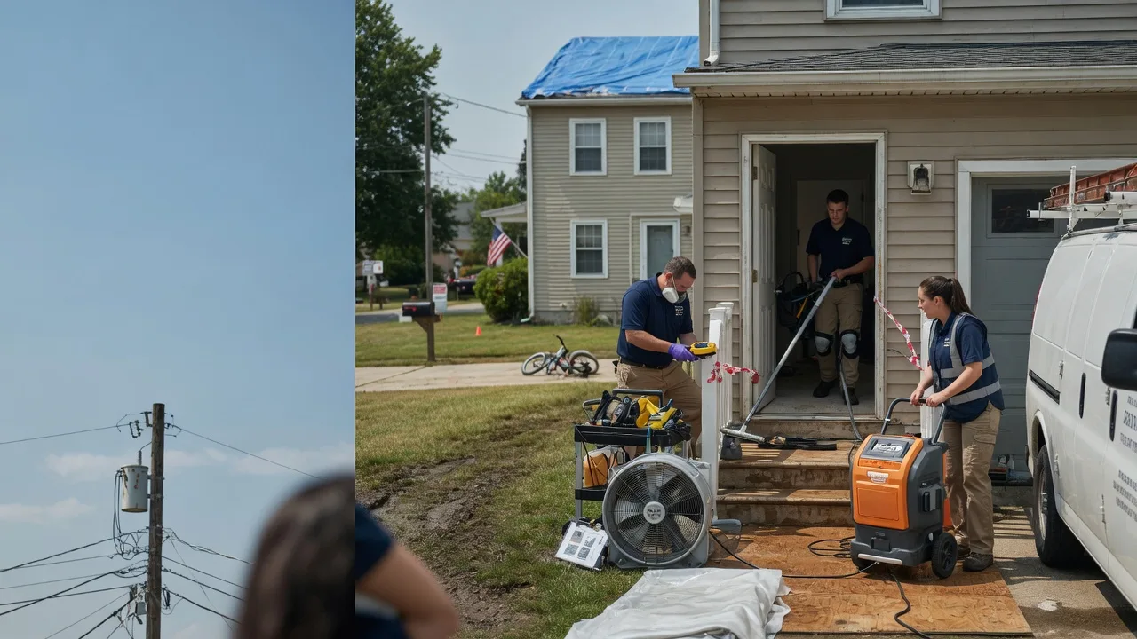 Water Damage Repair in Spottsville, KY near me